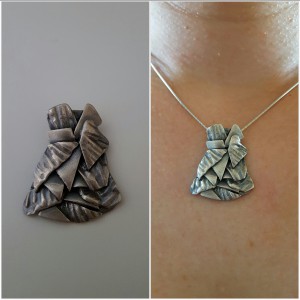 Sieraad Shards || materiaal: fijn zilver || Excl ketting || Sieraad is VERKOCHT