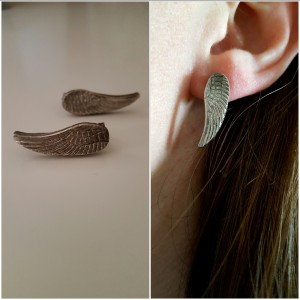 Sieraad Wings || materiaal: fijn zilver || Prijs € 65,00