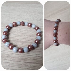 Sieraad Bracelet Elysa. Materiaal: Natuursteen. Prijs €15,-