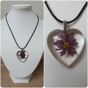 Ketting H175. Materiaal: Epoxy. Sieraad is VERKOCHT