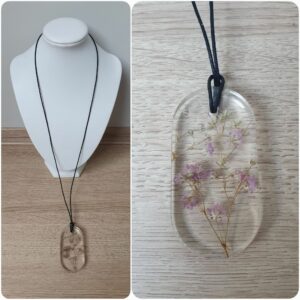 Ketting H215. Materiaal: Epoxy. Prijs €25,-