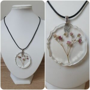 Ketting H259. Materiaal: Epoxy. Prijs €20,-